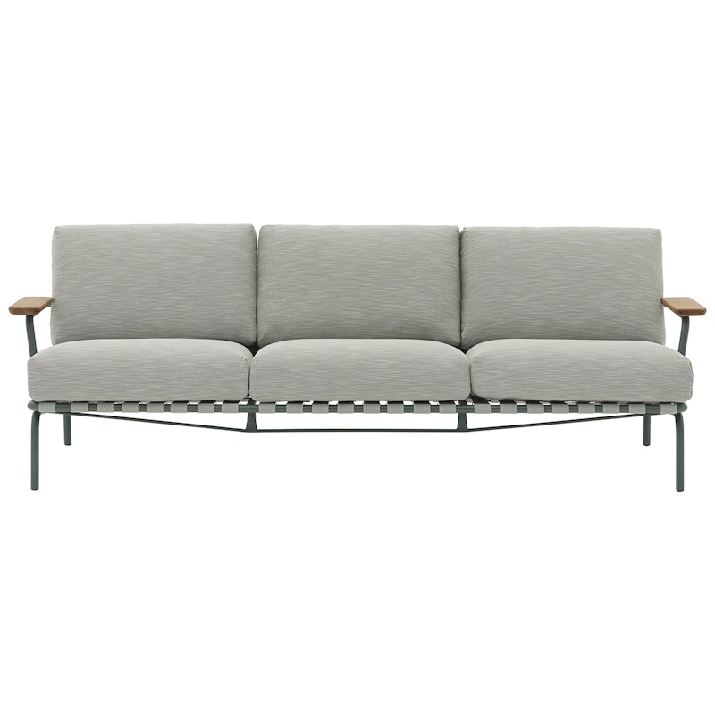 Settle 3-Personers Sofa, Mørkegrøn