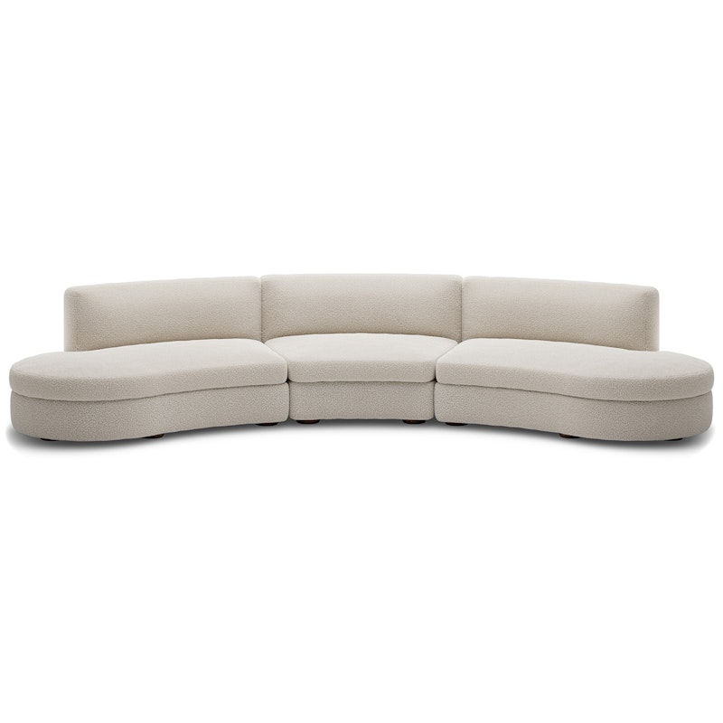 Coda 3-Personers Sofa Config 8, Drake Spacedust