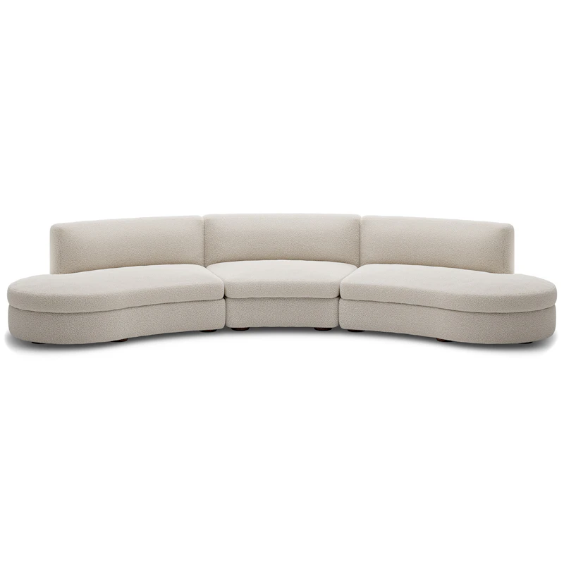 Coda 3-Personers Sofa Config 8, Drake Spacedust