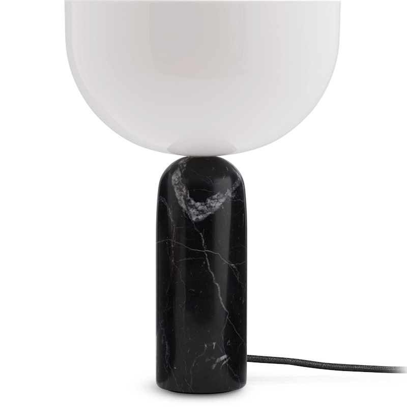 Kizu Bordlampe Small, Sort Marmor