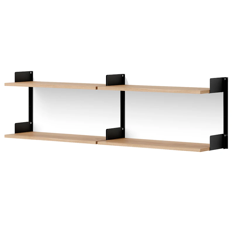 New Works Kammerhylde 450 mm, Eg / Sort