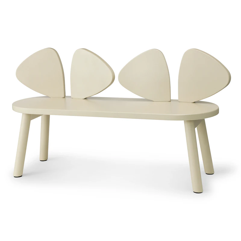 Mouse Bænk, Beige