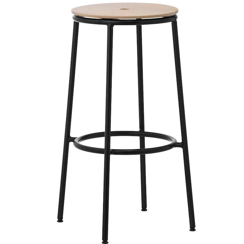 Circa Barstool 65 cm Black Steel Barstol Eg