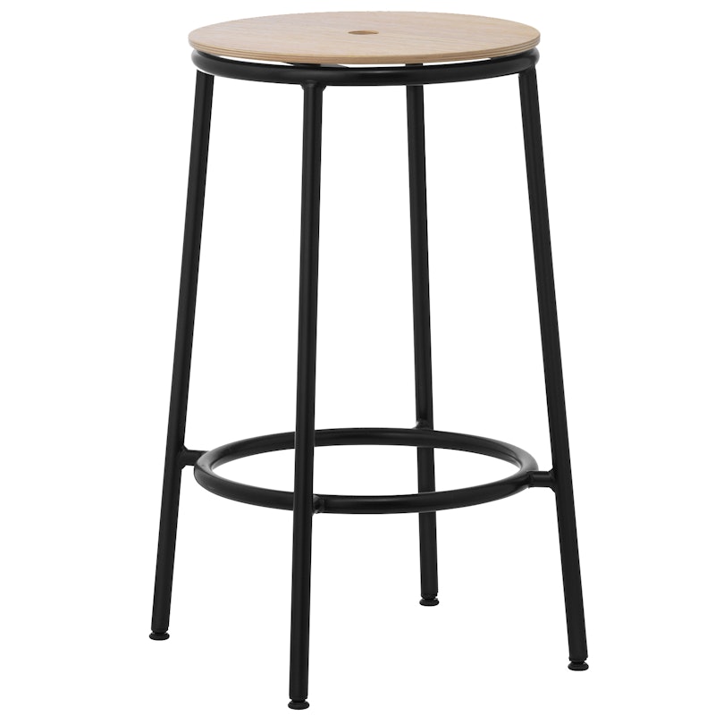 Circa Barstool 65 cm Black Steel Barstol Eg