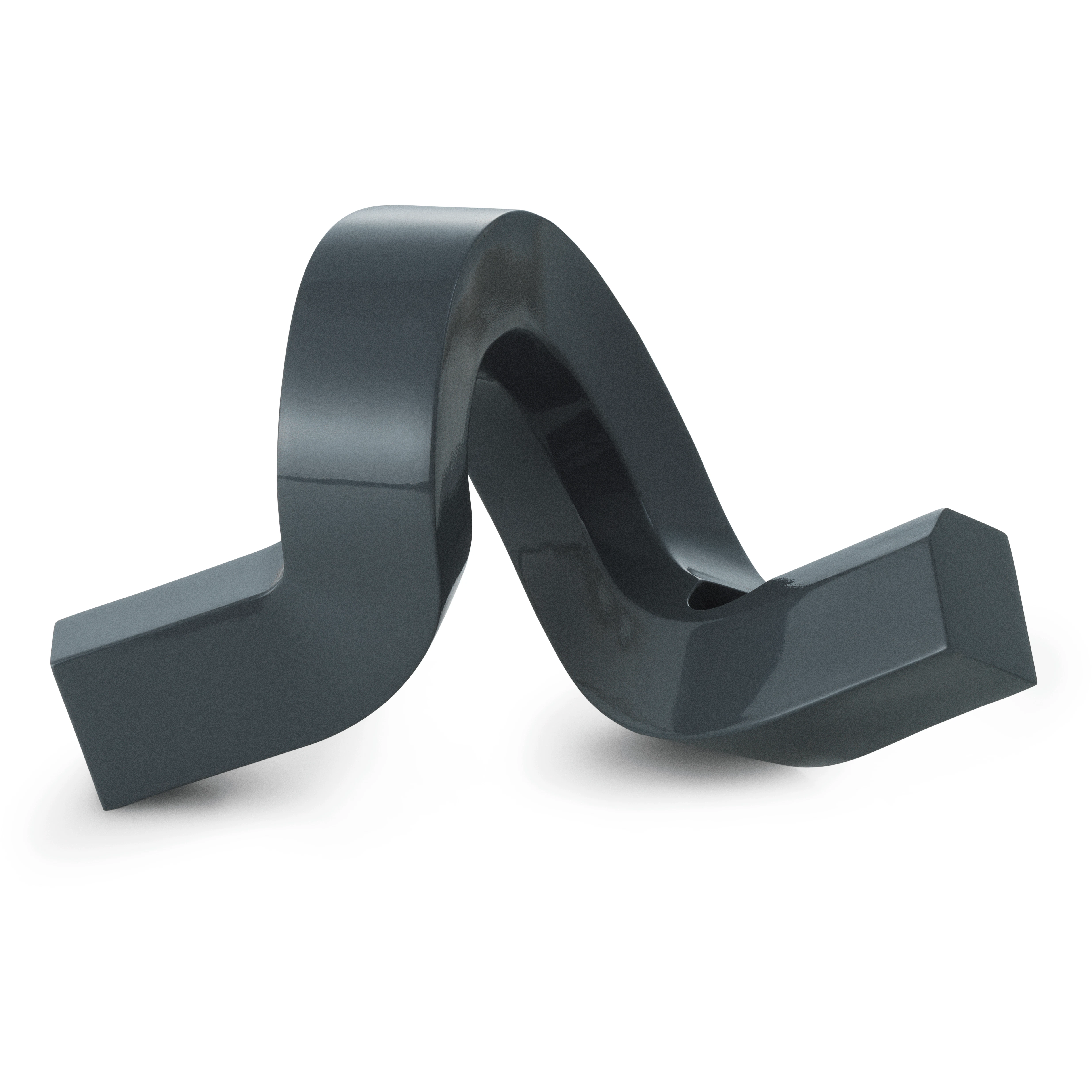 Normann Copenhagen Crooked One Lysestage - Lysestager Aluminium Gr&aring; - 607882