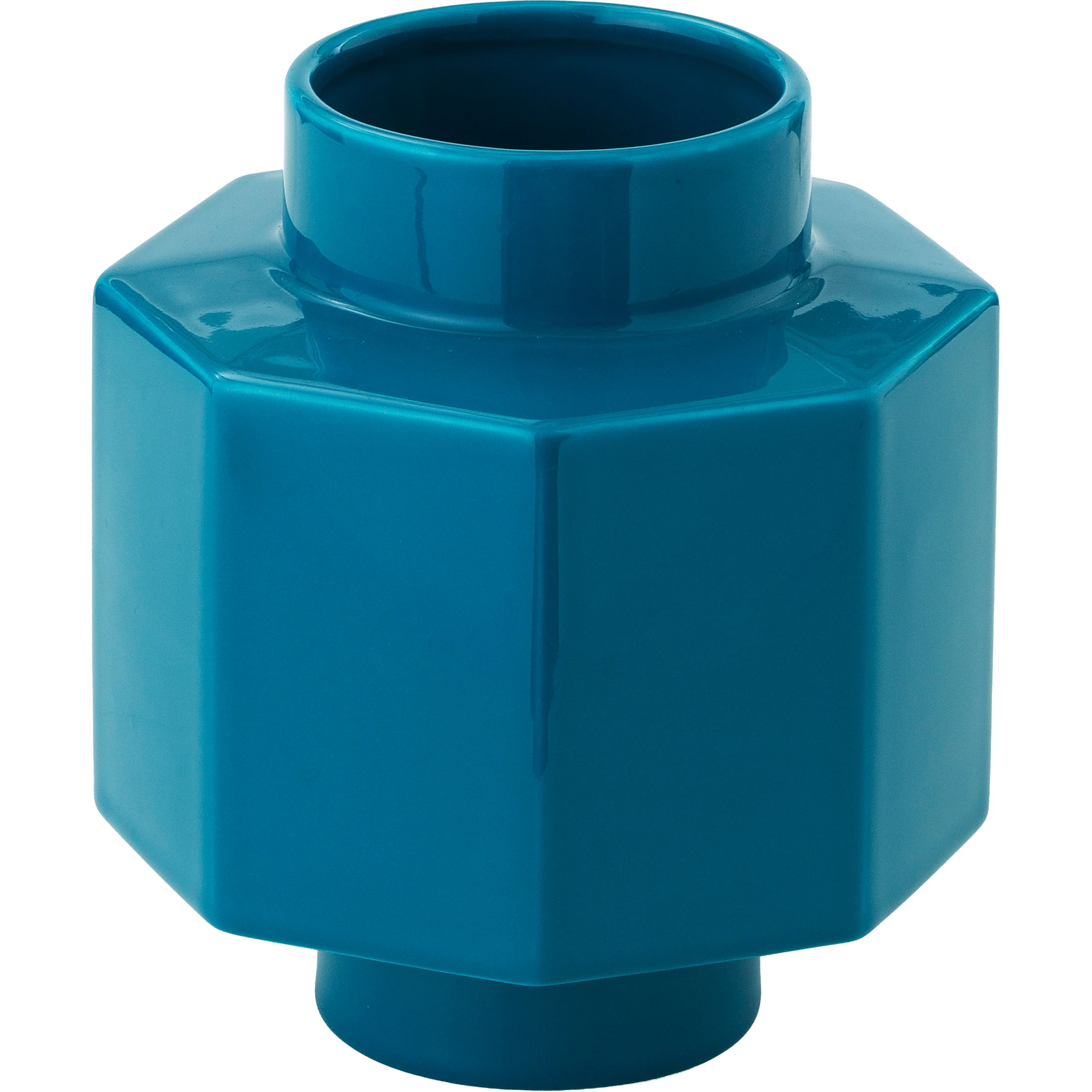 Normann Copenhagen Deko Object H5 Vase - Vaser Keramik Petrol Blue - 608122