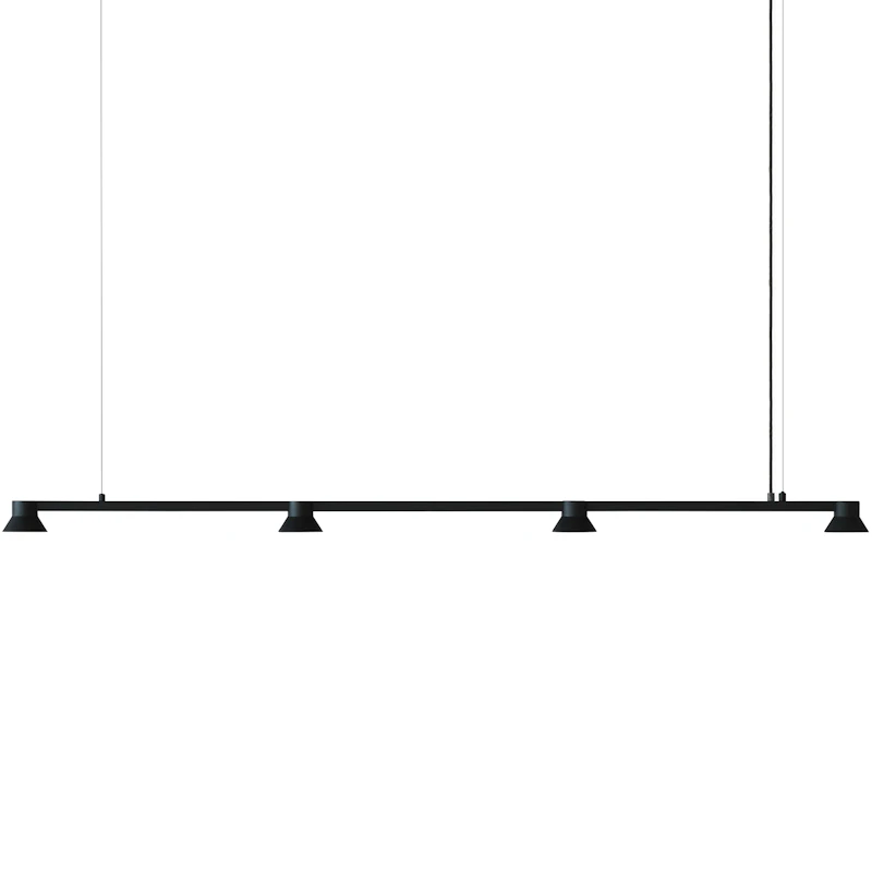 Hat Loftslampe 167 cm, Sort