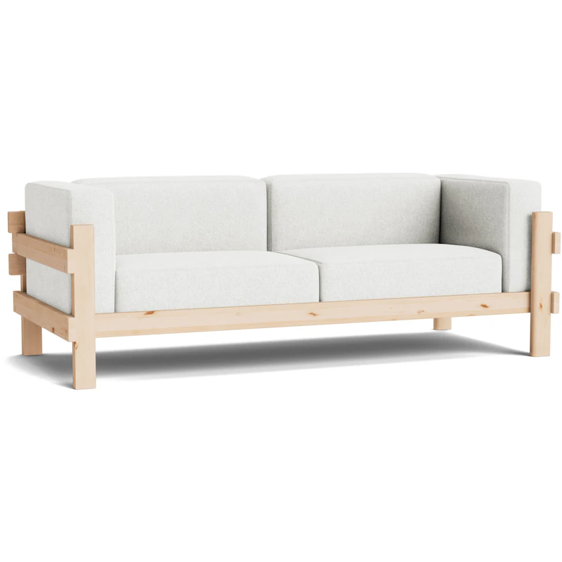 Kube 3-Personers Sofa, Pine / Hallingdal 110