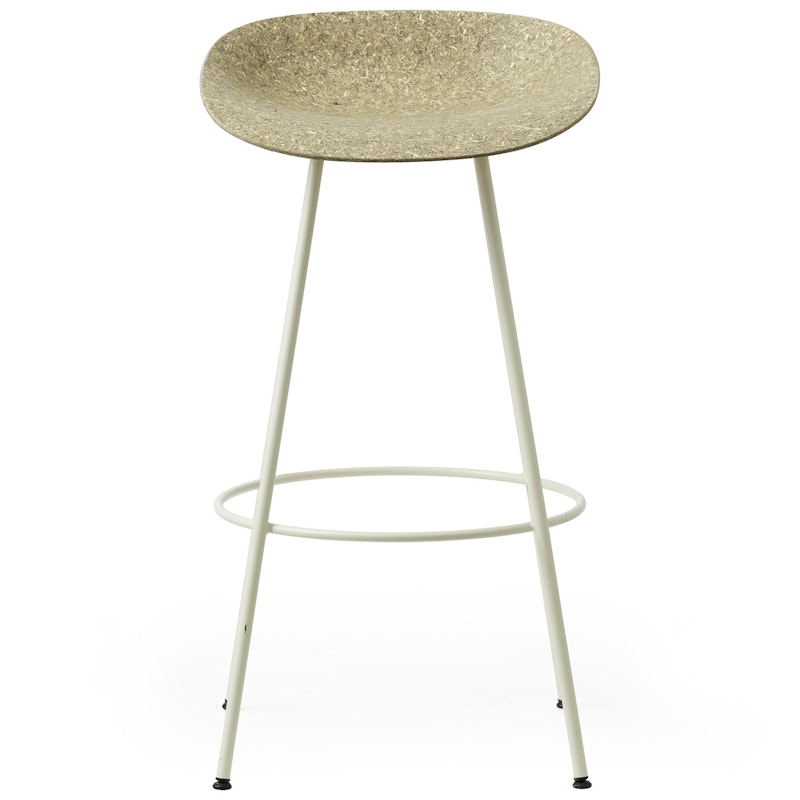 Mat Barstool 75 cm, Seaweed / Cream