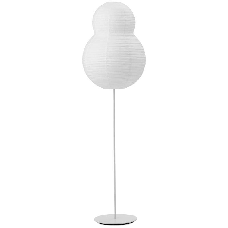 Puff Gulvlampe Bubble, Hvid