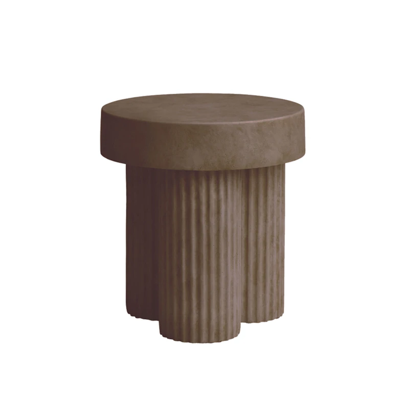 Gear Round Sidebord Ø45 Clay