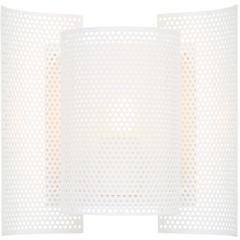 Butterfly Væglampe Perforeret, Hvid