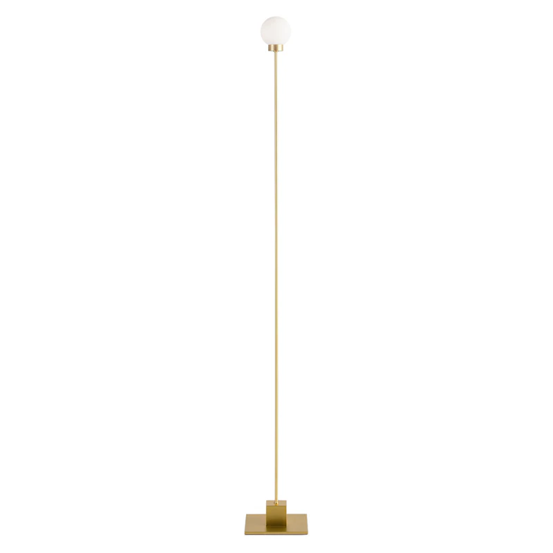 Snowball Gulvlampe, Messing