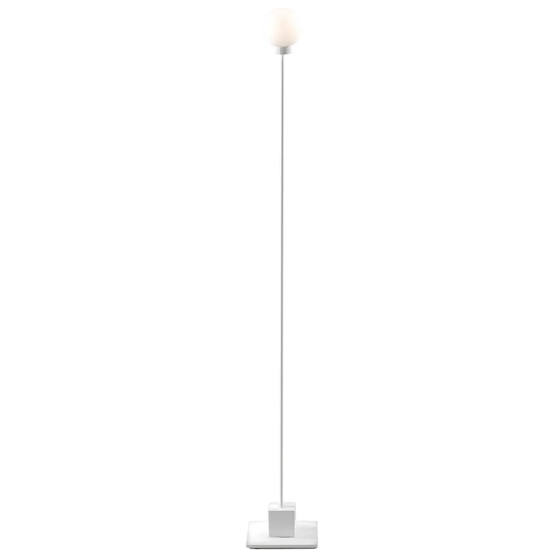 Snowball Gulvlampe, Hvid