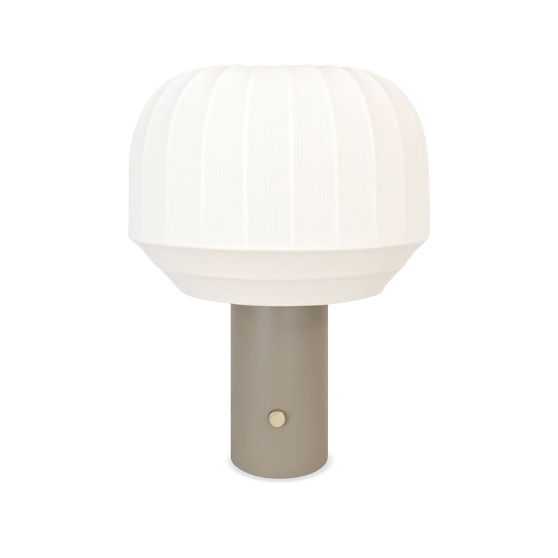 Tradition Bordlampe Grey Beige/Hvid
