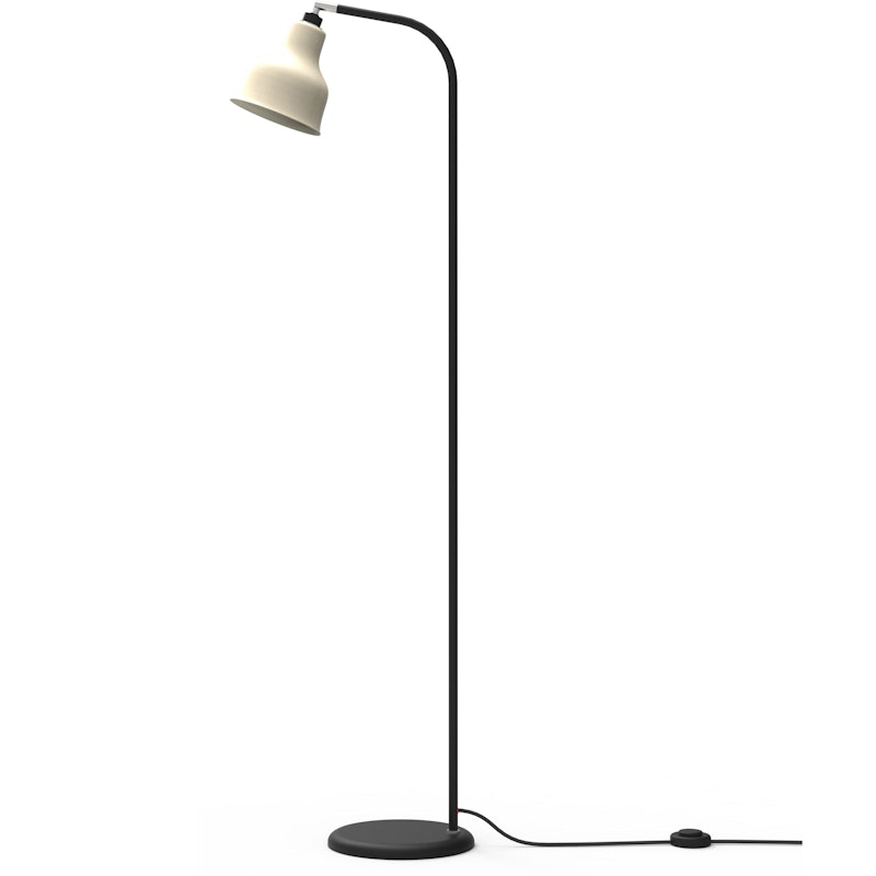 Avra Gulvlampe, Sort / Creme