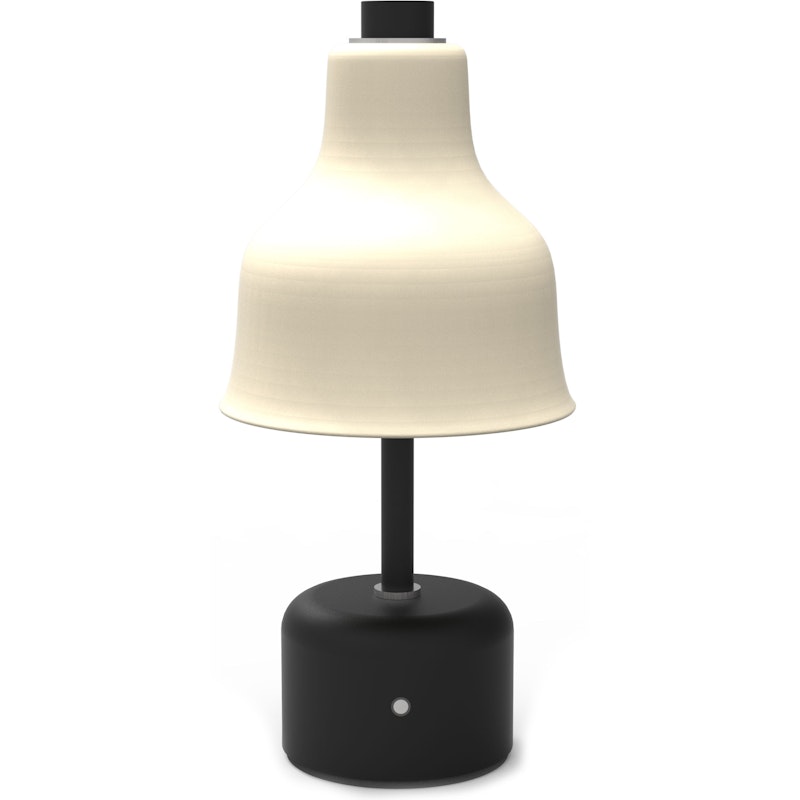 Avra Bordlampe Bærbar, Sort / Creme