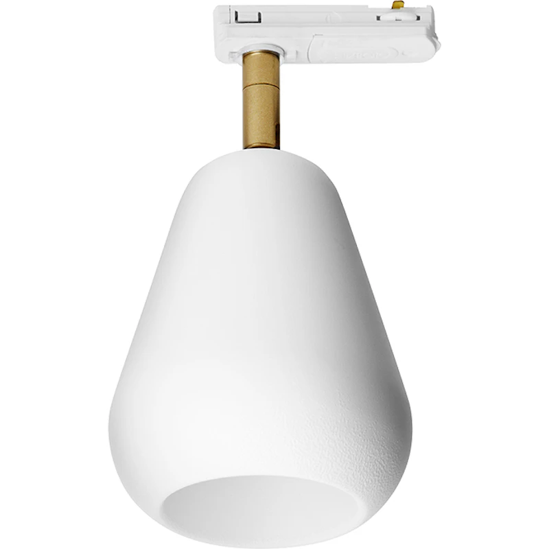 Anoli Spot Track Spotlight, Hvidt / Nordic Gold