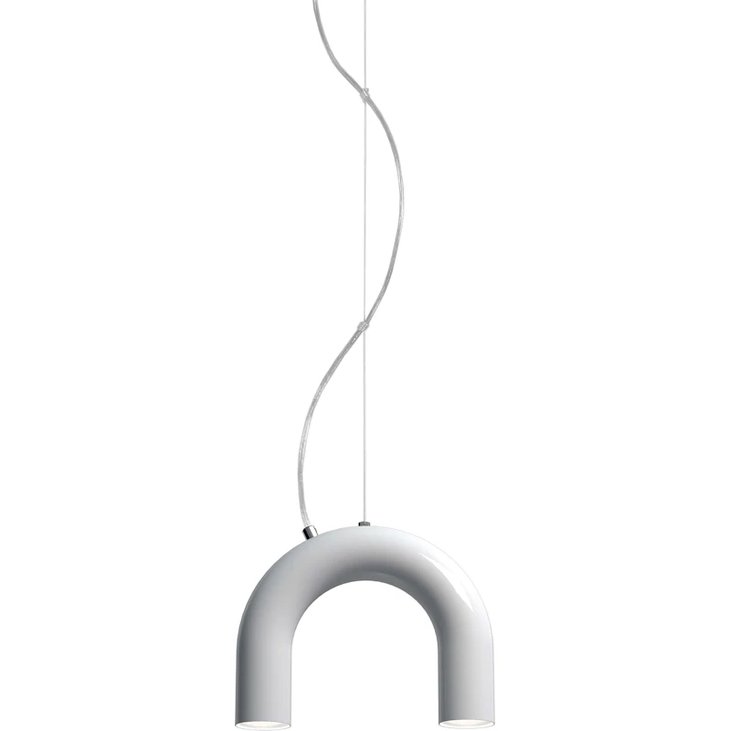Arch Single Pendel, Hvid