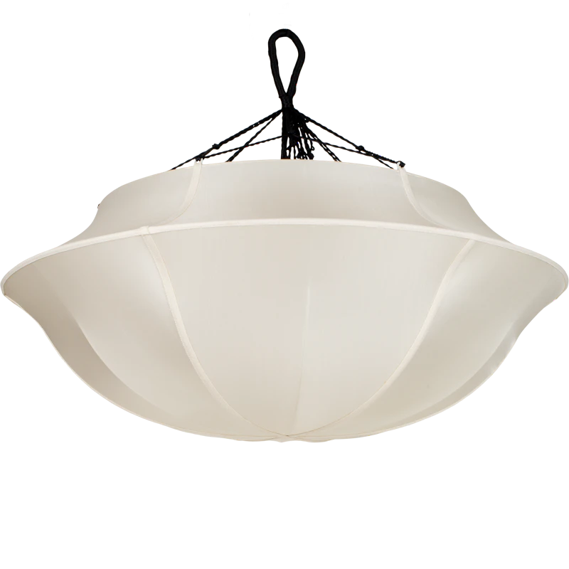 Indochina Lampeskærm Umbrella, Raw White