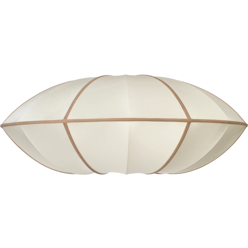 Indochina Lampeskærm UFO, Offwhite / Amber