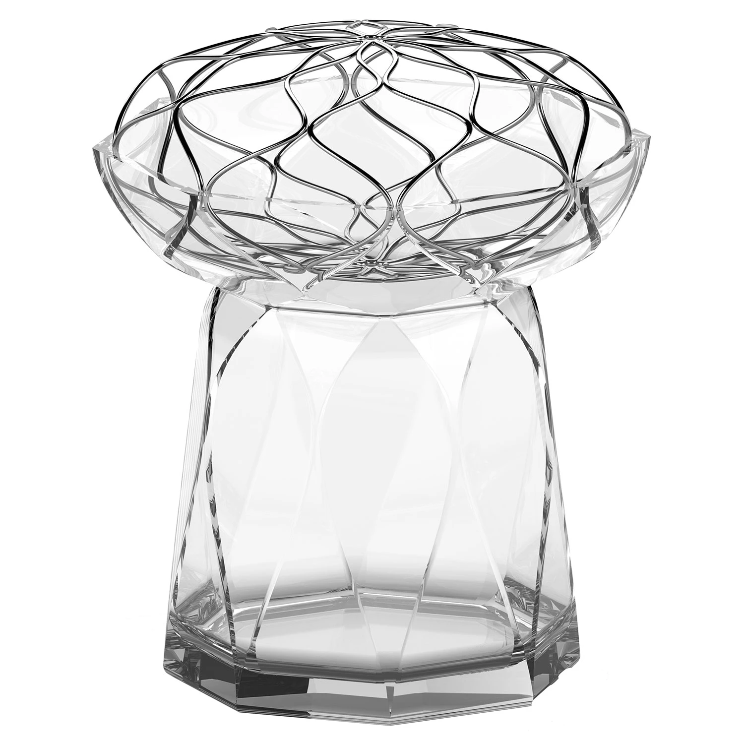 Orrefors Bloom Vase 28,4 Cm - Vaser Rustfrit St&aring;l Klar - 6400026