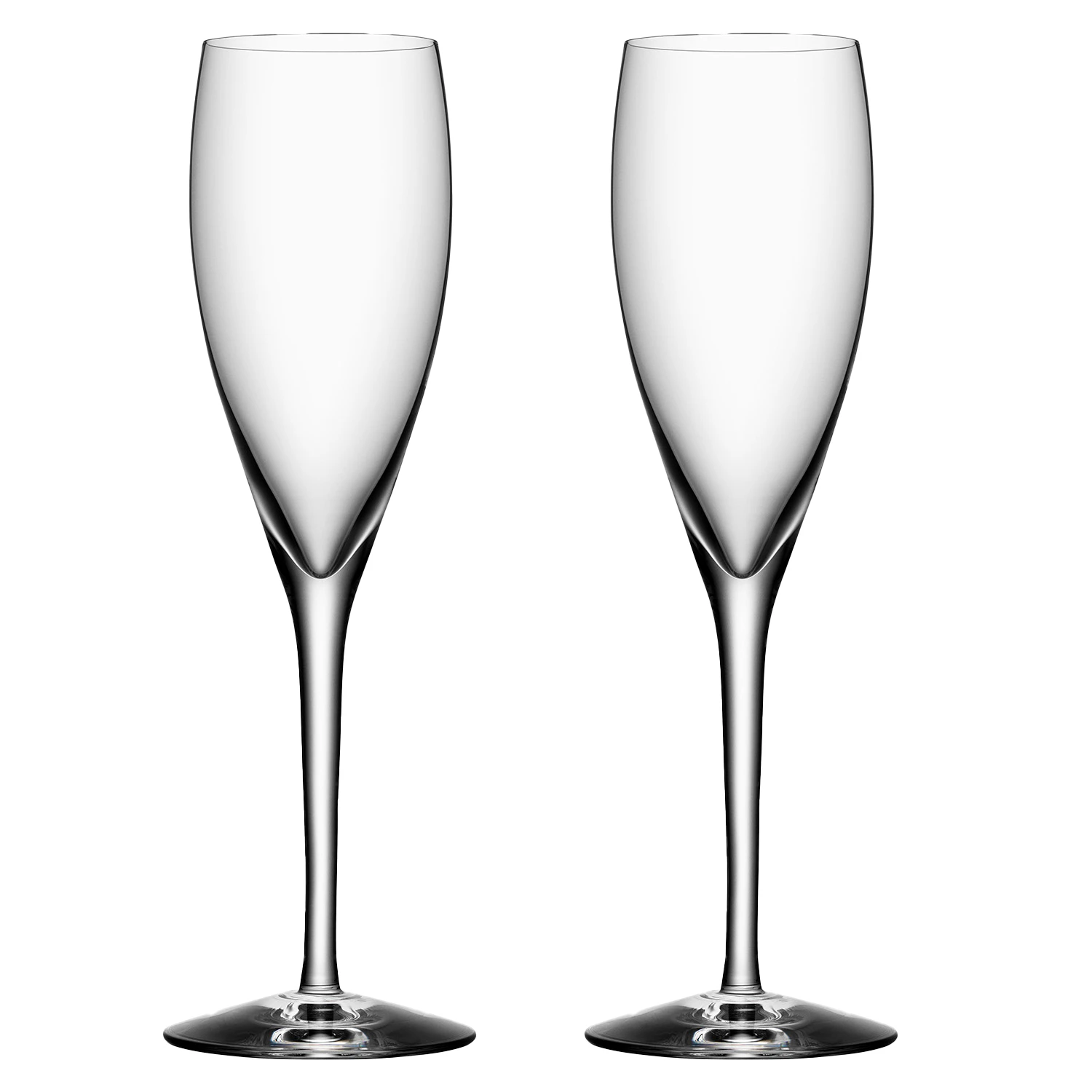 Orrefors More Champagneglas 18 Cl 2-pak - Champagneglas Krystalglas Klar - 6310108