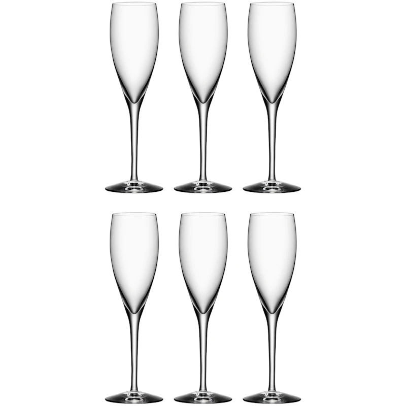 More Champagneglas 18 cl, 6-pak