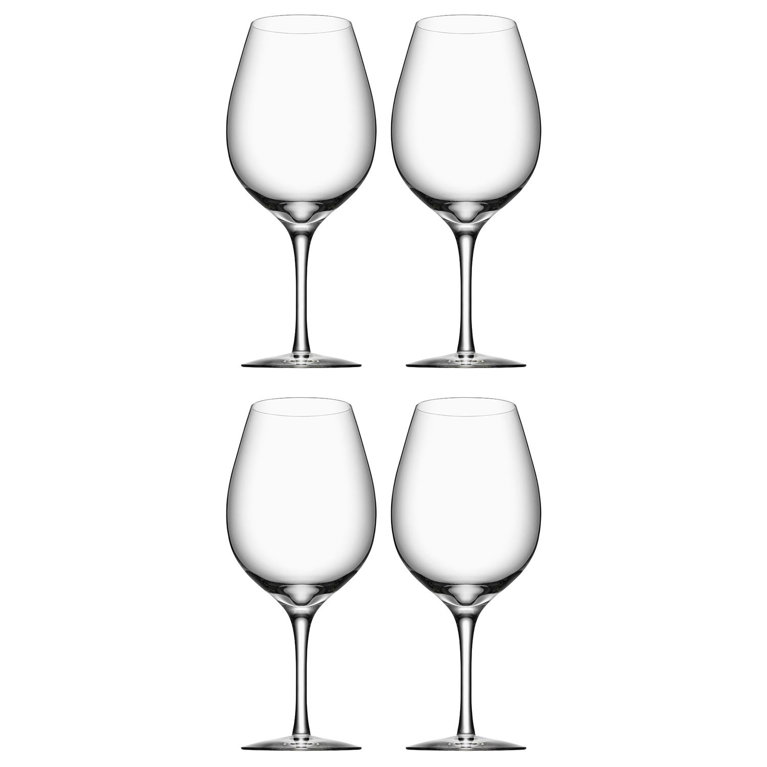 Orrefors More Xl Vin 61 Cl 4 Pak - Vinglas Glas Klar - 6310112