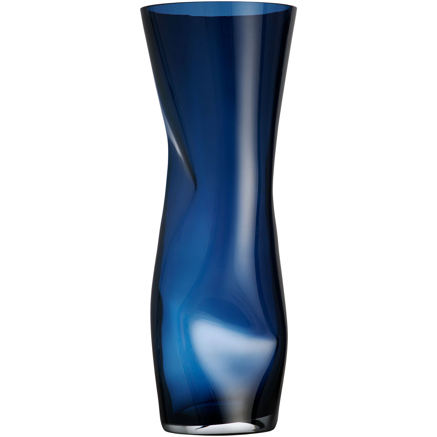Orrefors Squeeze Vase 50 Cm Midnatsbl&aring; - Vaser Glas Midnight Blue - 6562033