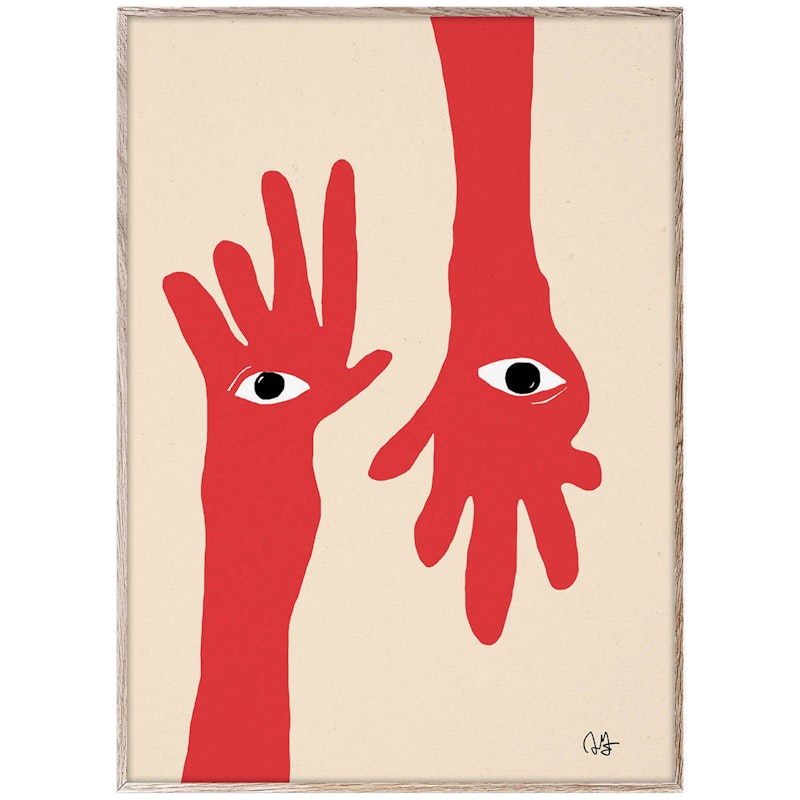 Hamsa Hands Plakat 50x70 cm