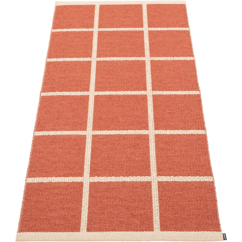 Criss Plastikmåtte Brick / Cream, 70x150 cm