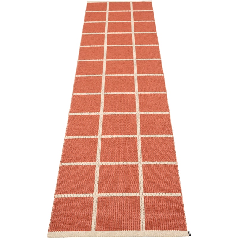 Criss Plastikmåtte Brick / Cream, 70x300 cm