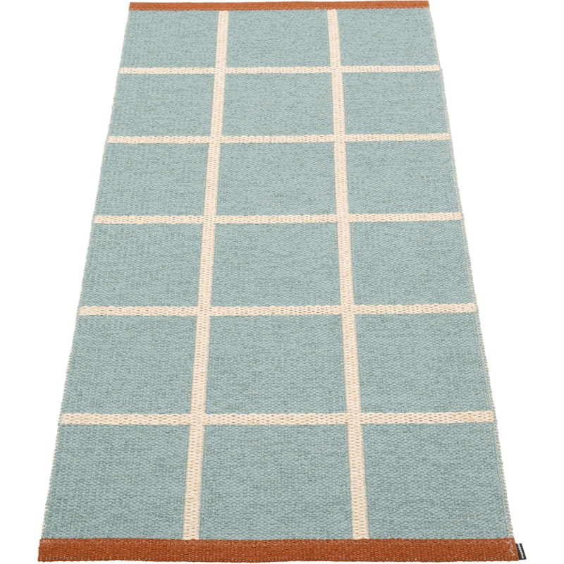 Criss Plastikmåtte Haze / Cream / Rust, 70x150 cm