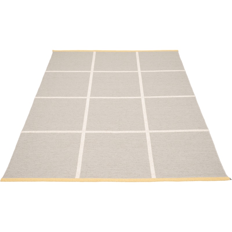 Criss Plastikmåtte Linen / Vanilla / Pale Yellow, 180x260 cm