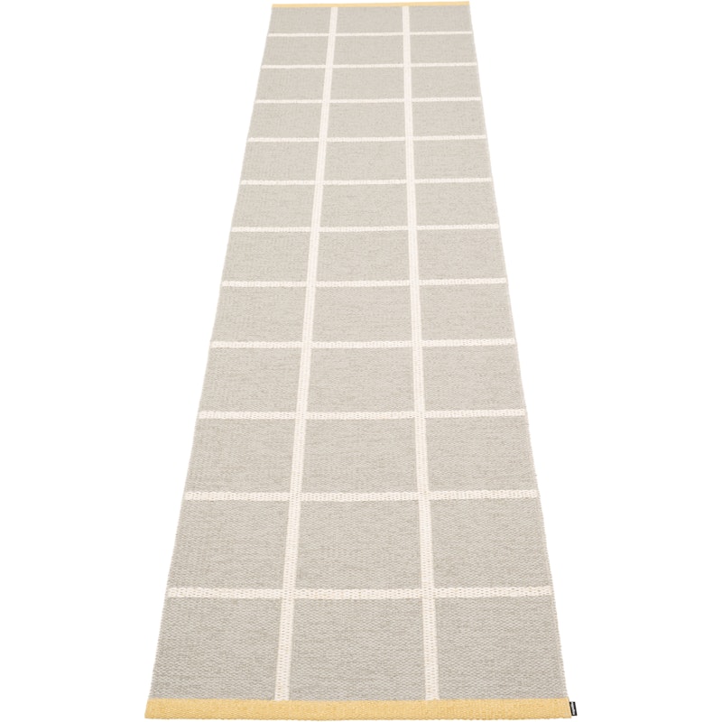 Criss Plastikmåtte Linen / Vanilla / Pale Yellow, 70x300 cm