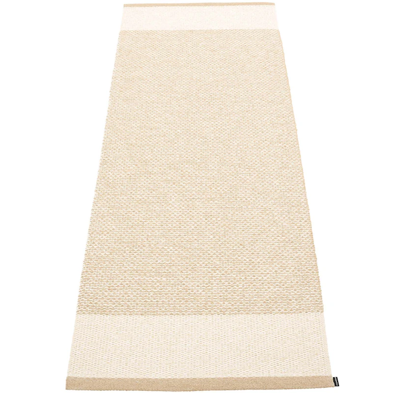 Edit Tæppe Beige / Vanilla / Metallic, 85x260 cm