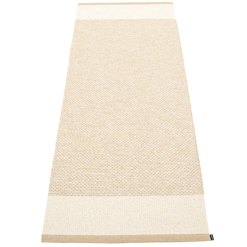 Edit Tæppe Beige / Vanilla / Metallic, 70x200 cm