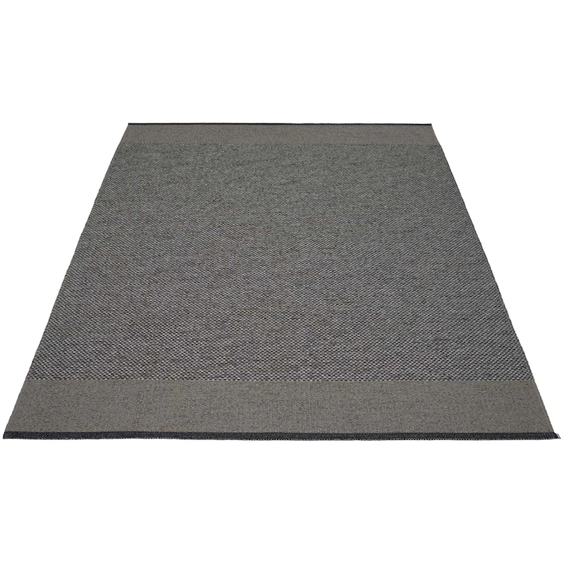 Edit Tæppe Black / Trækulsfarvet / Granite Metallic, 140x200 cm