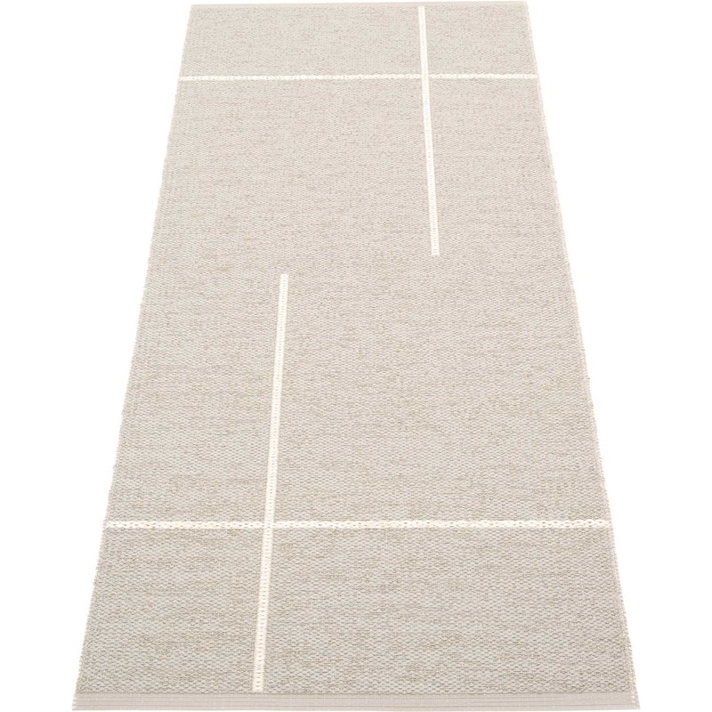 Fred Tæppe 70x180 cm, Linen / Vanilla