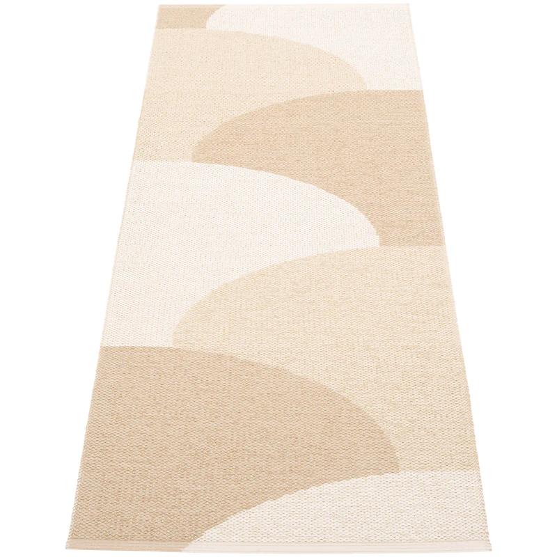 Hill Tæppe 70x180 cm, Vanilla / Beige / Cream
