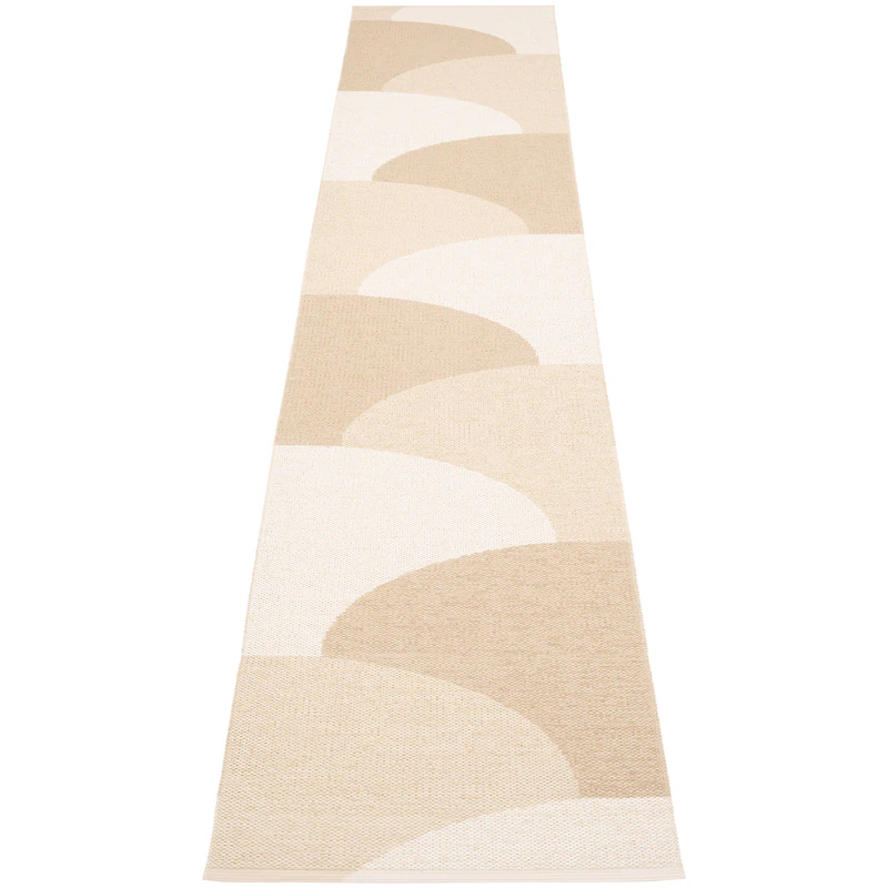 Hill Tæppe 70x360 cm, Vanilla / Beige / Cream