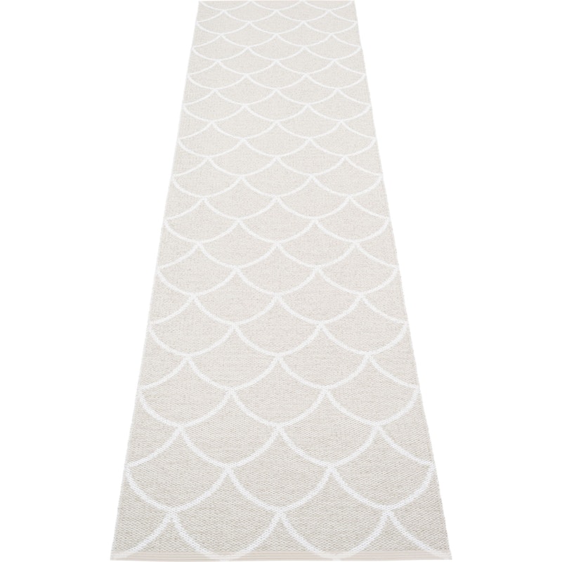 Kotte Tæppe Fossil Grey/ White, 70x300 cm