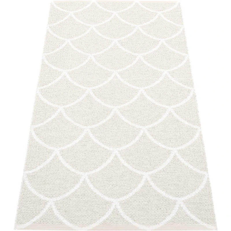 Kotte Tæppe Fossil Grey/ White, 70x150 cm