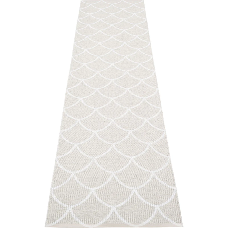 Kotte Tæppe Fossil Grey/ White, 70x300 cm