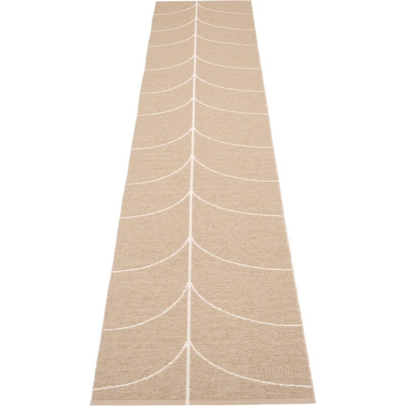 Leif Plastikmåtte Light Nougat / Vanilla, 70x360 cm