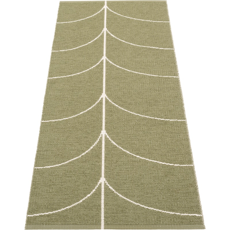 Leif Plastikmåtte Pine / Vanilla, 70x180 cm