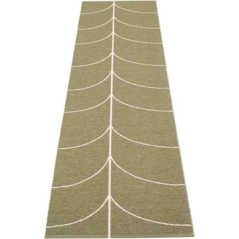 Leif Plastikmåtte Pine / Vanilla, 70x270 cm