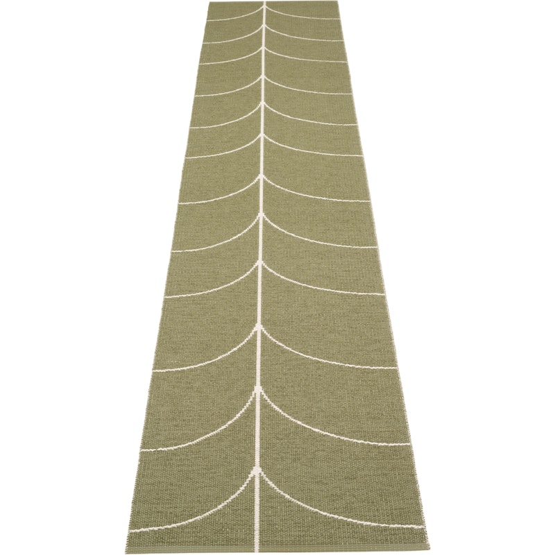 Leif Plastikmåtte Pine / Vanilla, 70x360 cm