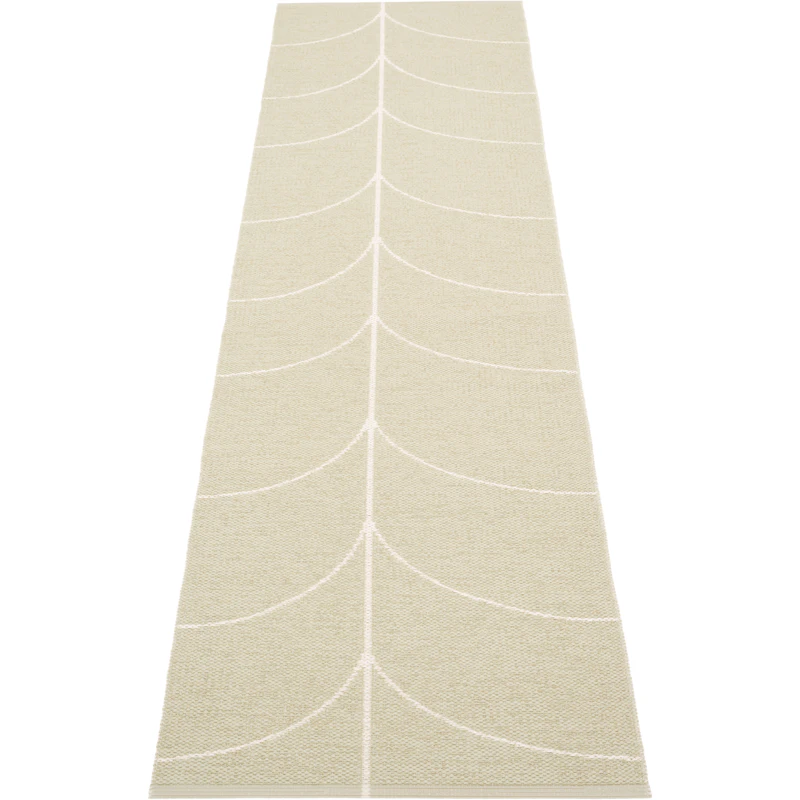 Leif Plastikmåtte Seagrass / Vanilla, 70x270 cm